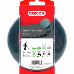 Trimmertråd Nylium Silencio Ø2,4mmx15m>Oregon Best