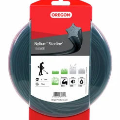Trimmertråd Nylium Starline Ø2,7mmx70m>Oregon
