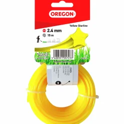 Trimmertråd Stjärnform Ø2,4mmx15m>Oregon Discount
