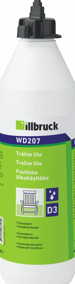Trälim ute/inne D3 750ml>illbruck Clearance