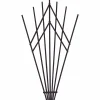 Träspalje Bruk Solfjäder Svart 200cm>Nyby New