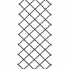 Träspalje Bruk Svart 100x200cm>Nyby Discount