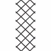 Träspalje Bruk Svart 50x140cm>Nyby Discount