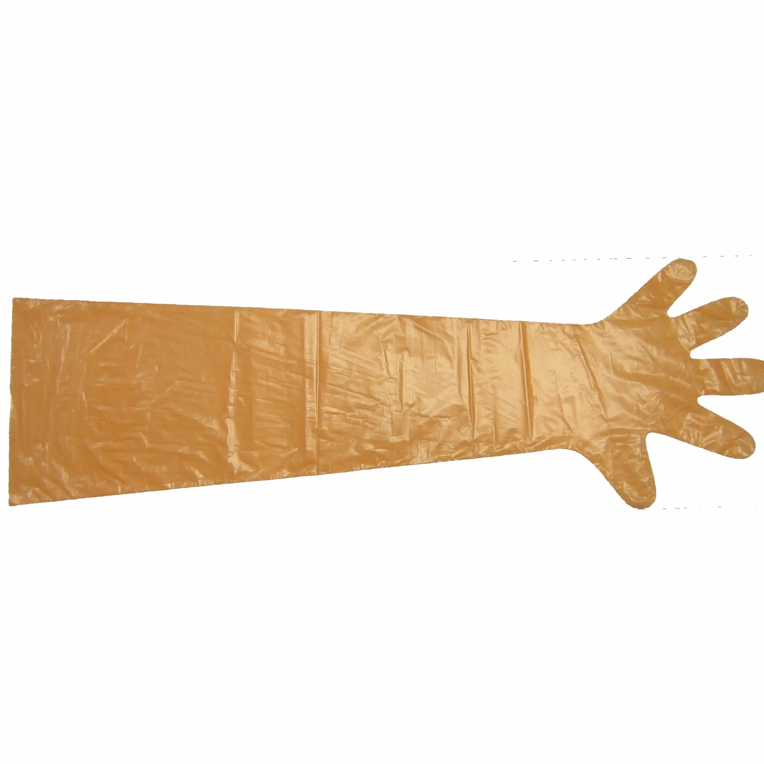 Undersökningshandskar VETbasic orange 90cm 100-p>Kerbl Sale