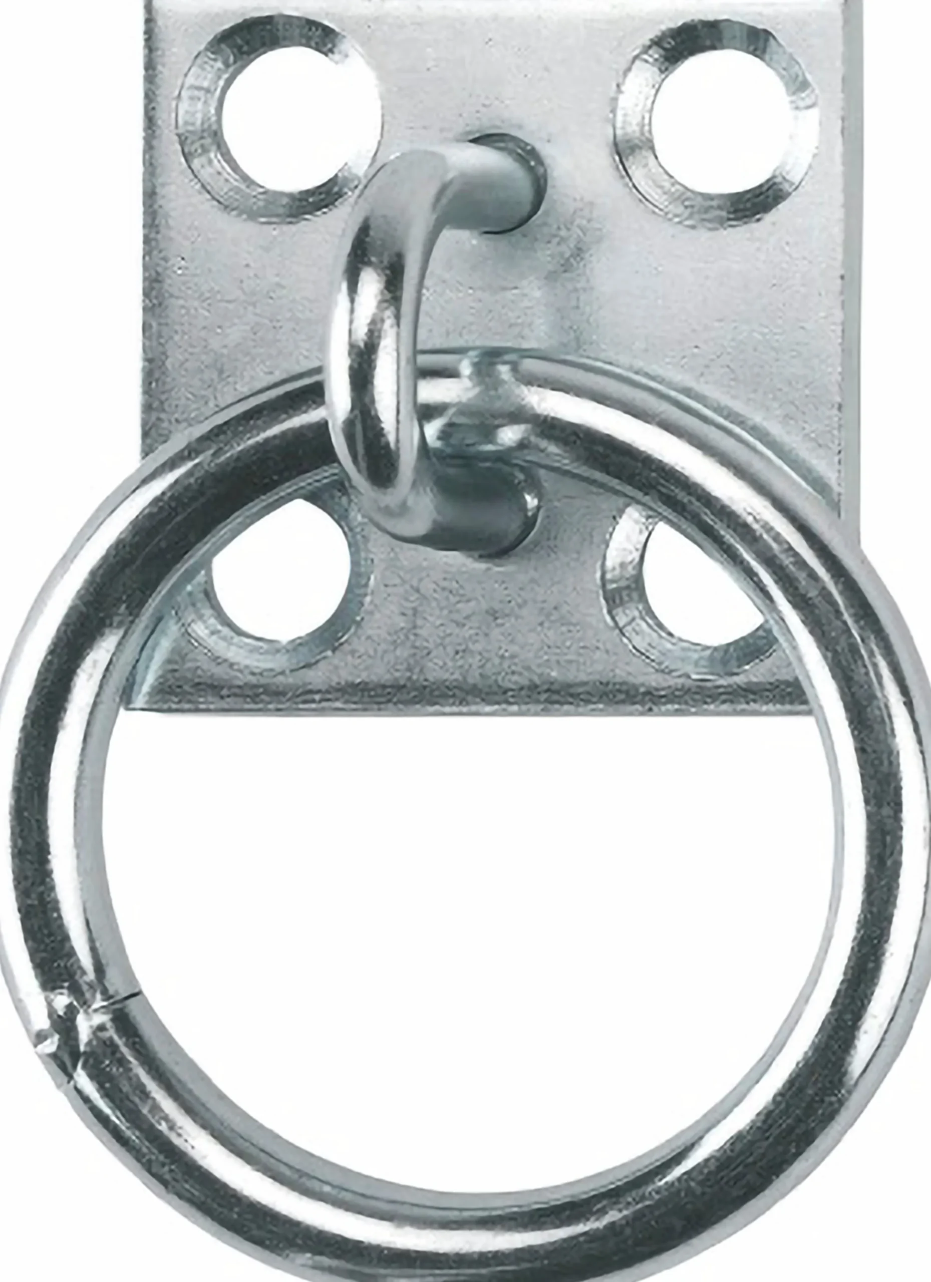 Uppbindningsring med fästplatta 5x5cm>Osby Kätting Outlet
