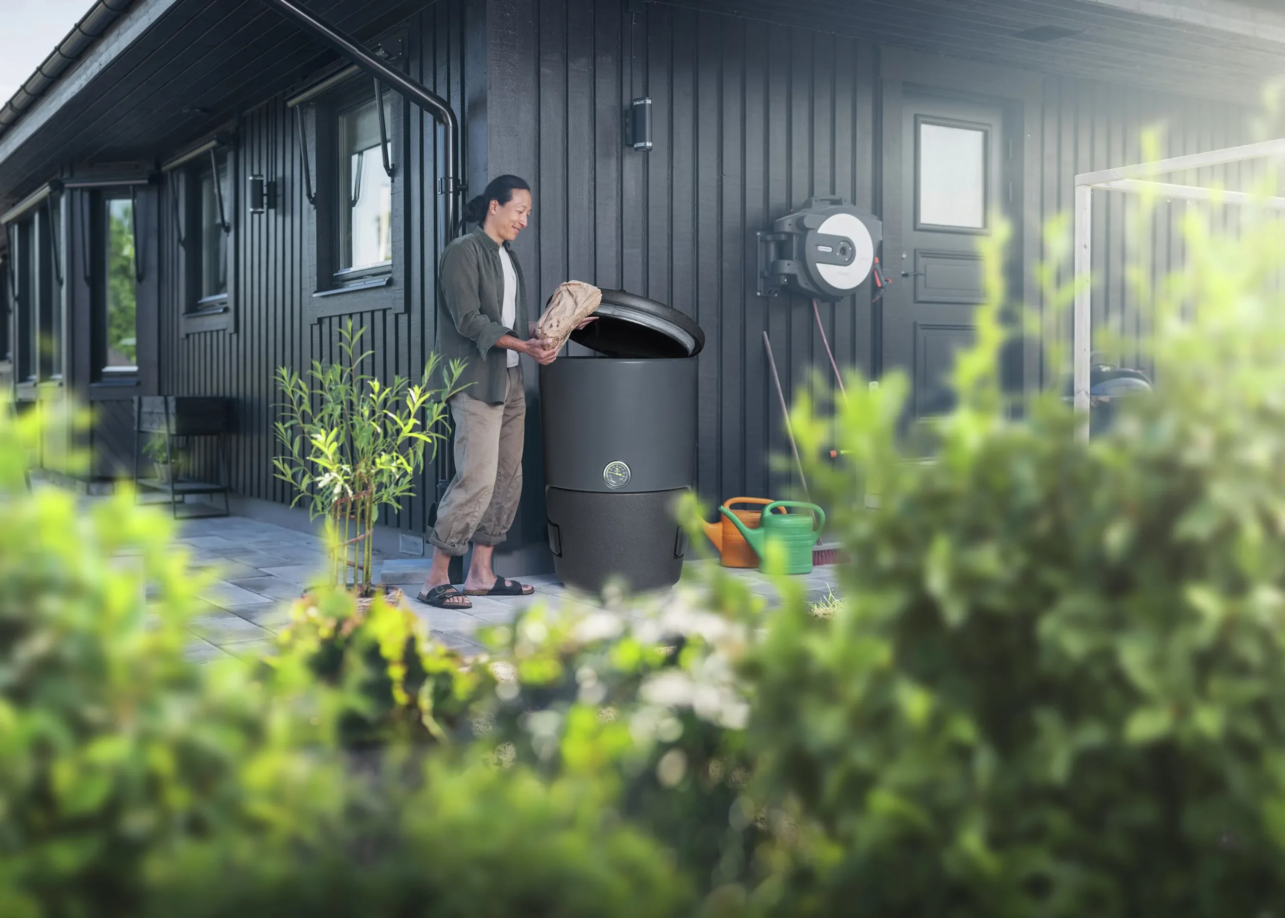 Varmkompostbehållare Hasselfors 225L>Hasselfors Garden Discount