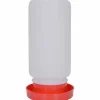 Vattenautomat Stående Höns Plast Röd/Vit 1L>Willab Clearance