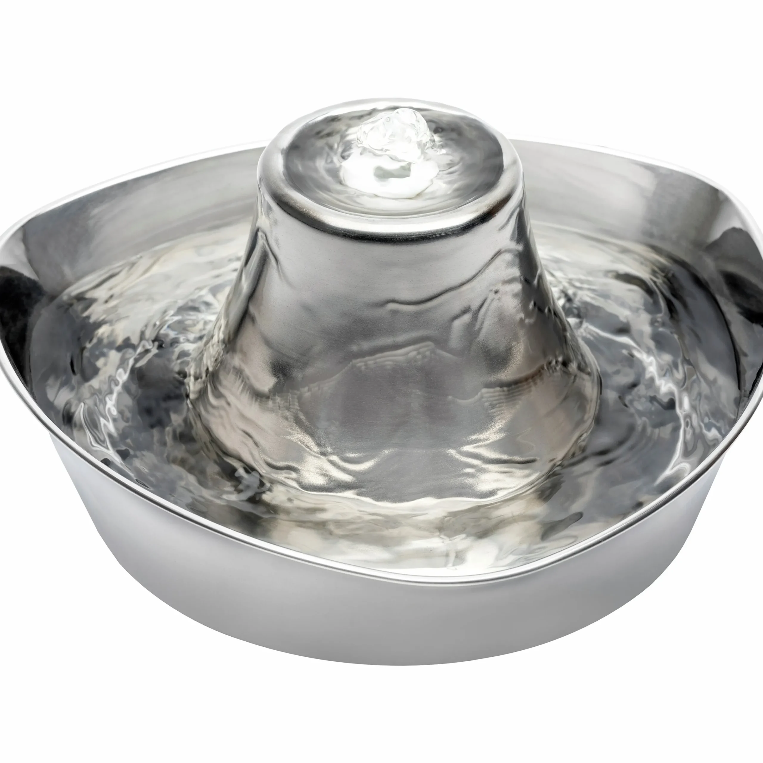 Vattenfontän Seaside Rostfri 1,7L>Petsafe Online