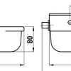 Vattenkopp S190 med flottör 2L>Kerbl Clearance