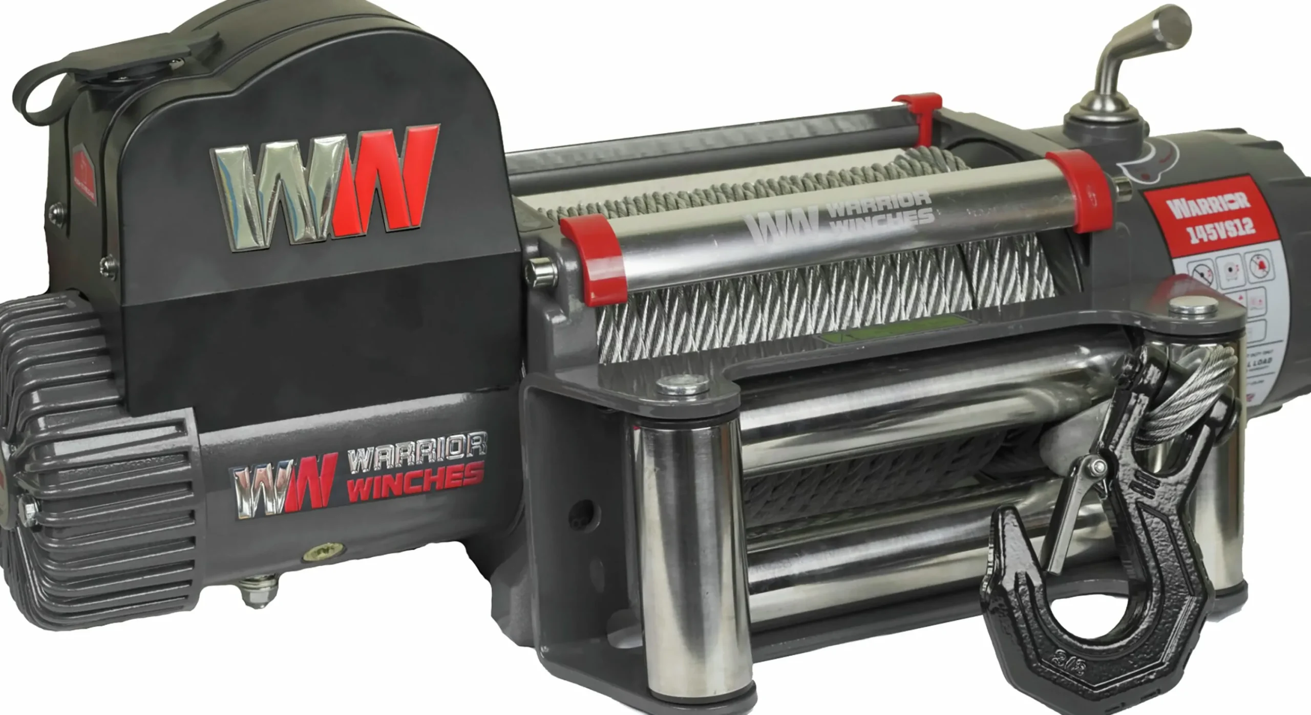 Vinsch Samurai stålvajer 14500 12V>Warrior Winches Online