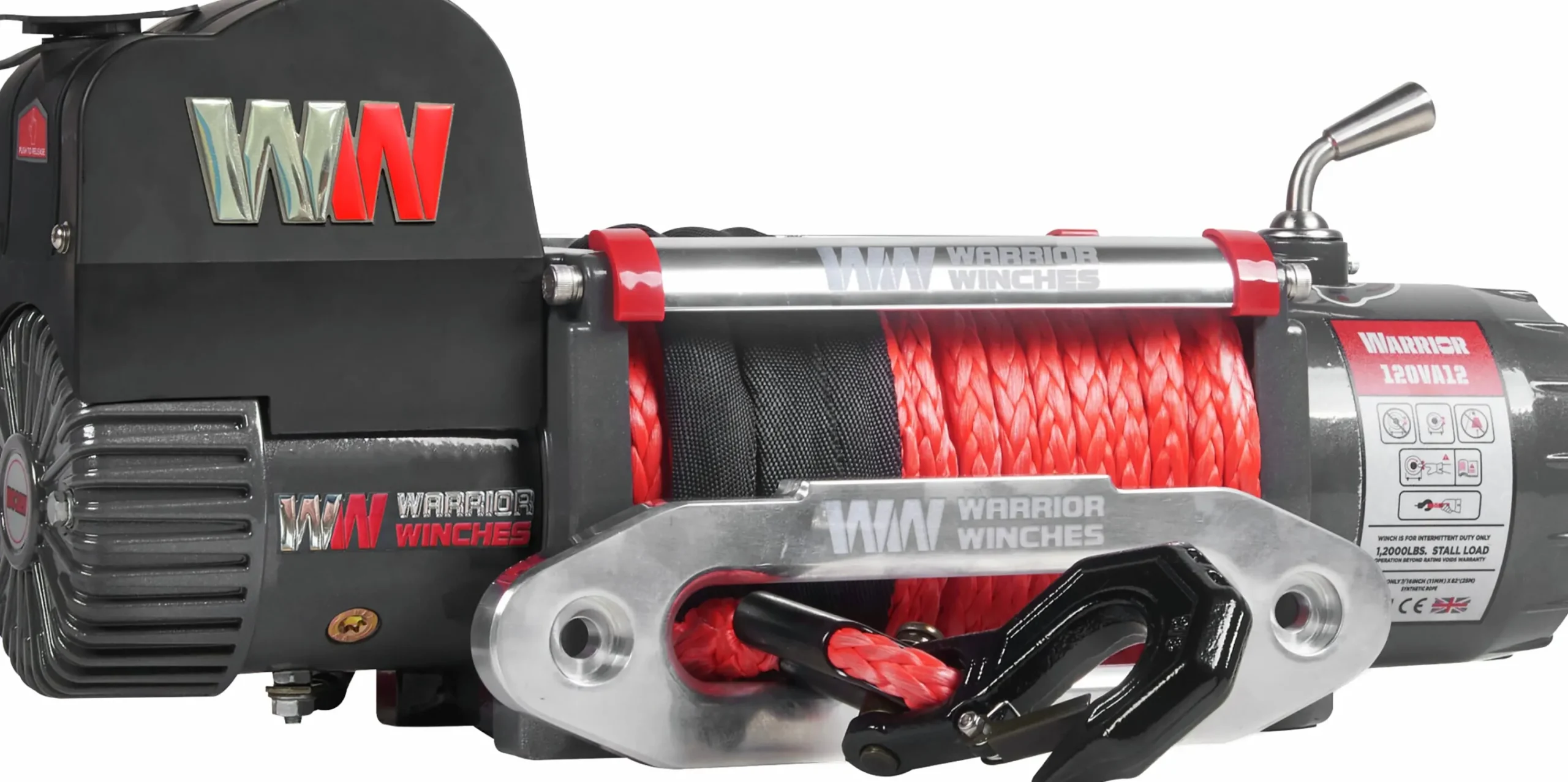 Vinsch Samurai syntetlina 12000 12V>Warrior Winches Discount