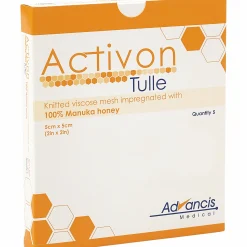 Viskoskompress Tulle 5x5cm 5-p>Activon New