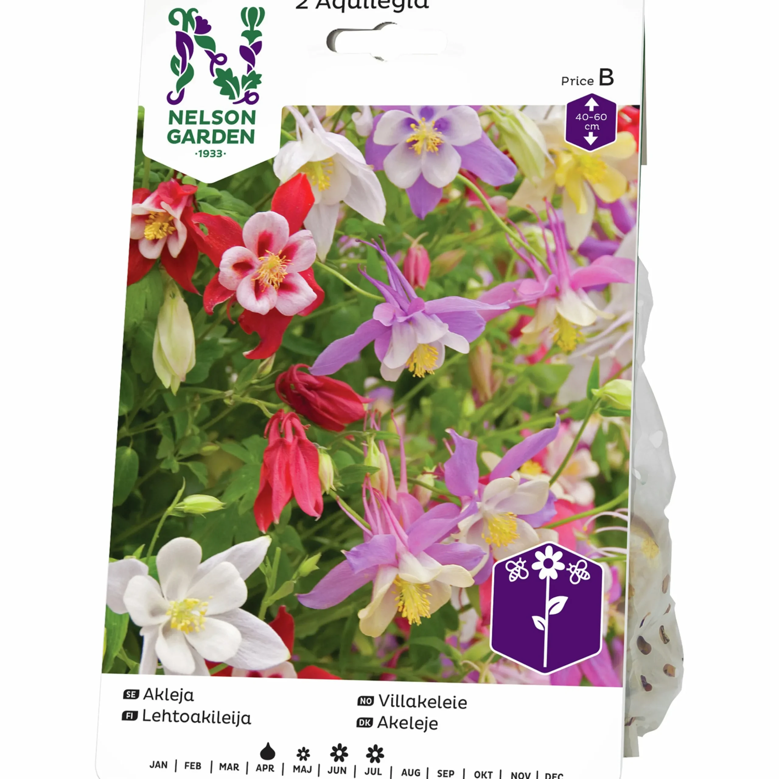 Vårlök Akleja Blandade färger>Nelson Garden Outlet