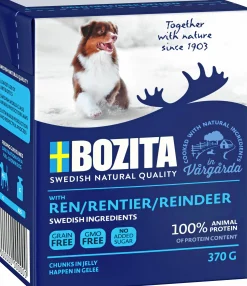 Våtfoder Bitar i gelé Ren 370g>Bozita