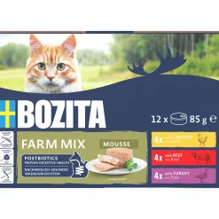Våtfoder Menybox Mousse Farm Mix 12x85g><noscript><img width=