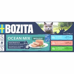 Våtfoder Menybox Mousse Sea Mix 12x85g>Bozita Clearance