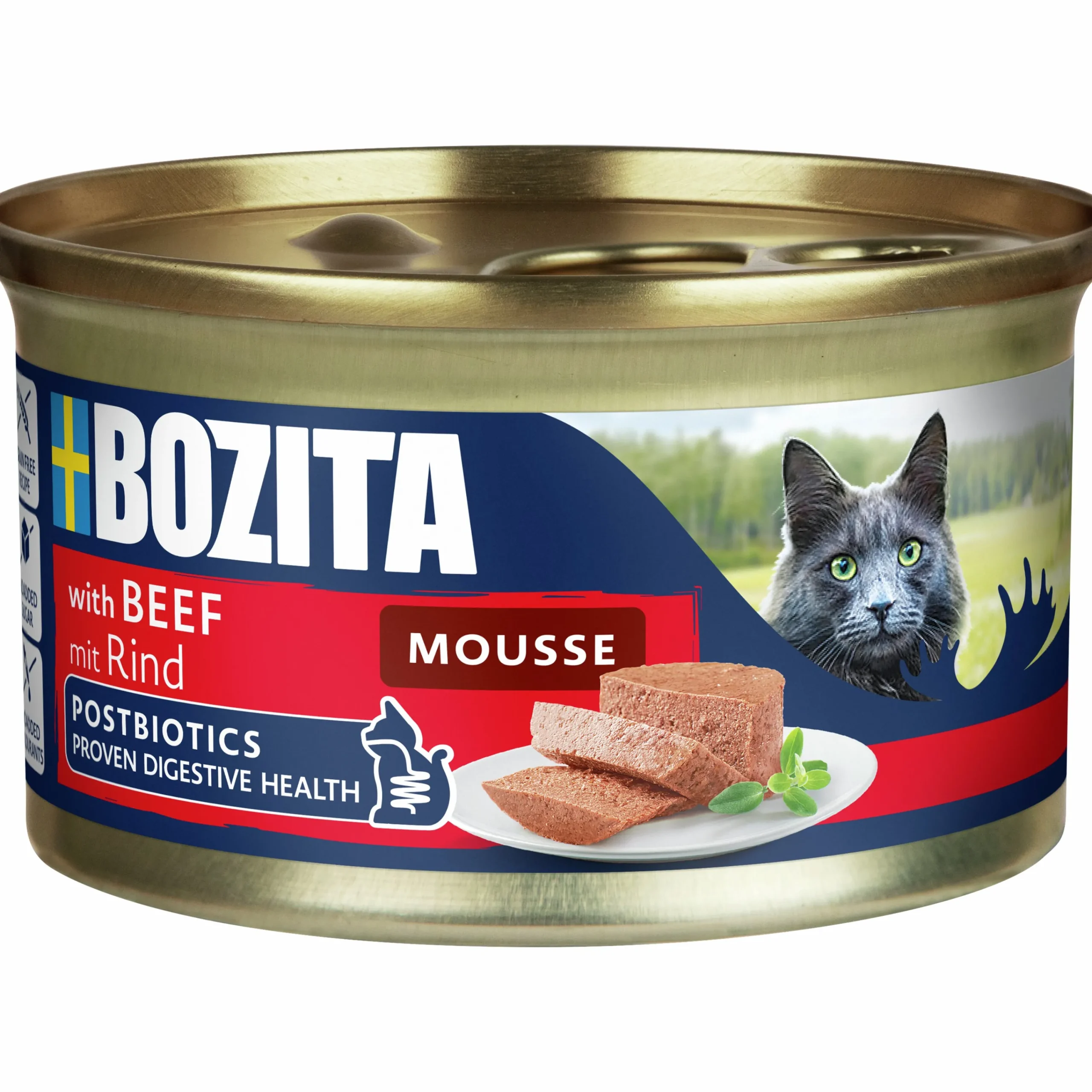 Våtfoder Mousse Beef 85g>Bozita Best