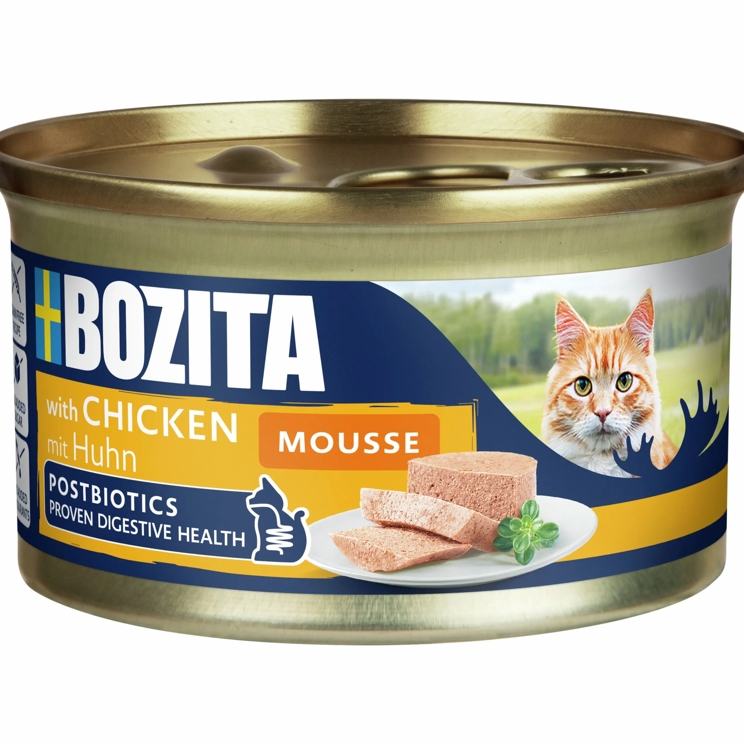 Våtfoder Mousse Chicken 85g>Bozita New