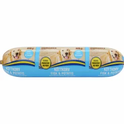 Våtfoder Köttkorv Fisk/Potatis 800g><noscript><img width=