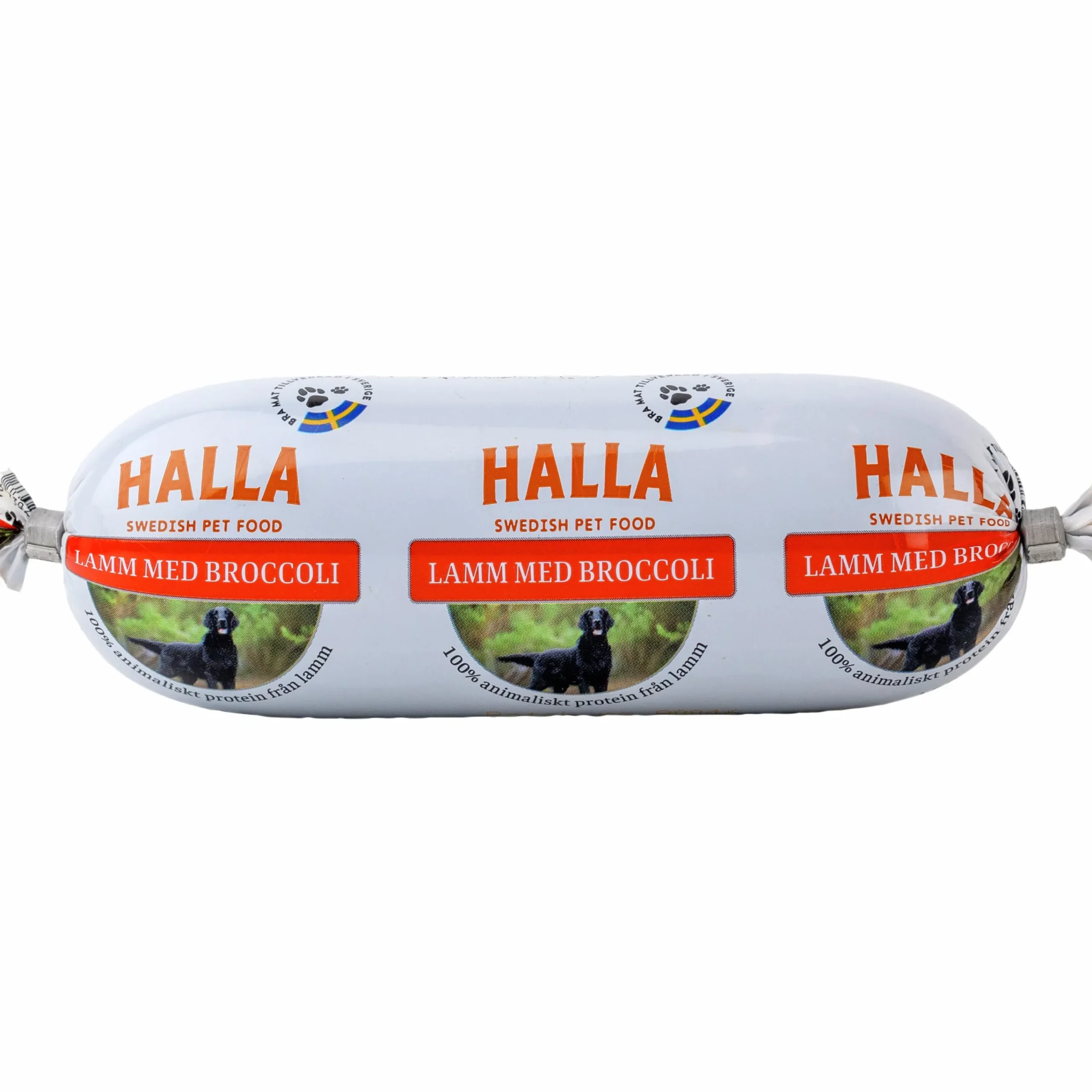 Våtfoder Halla Köttkorv Lamm med broccoli>Halla Petfood Clearance