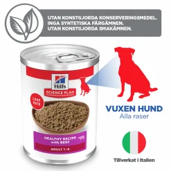 Våtfoder Adult Beef 370g>Hills Science Plan Best