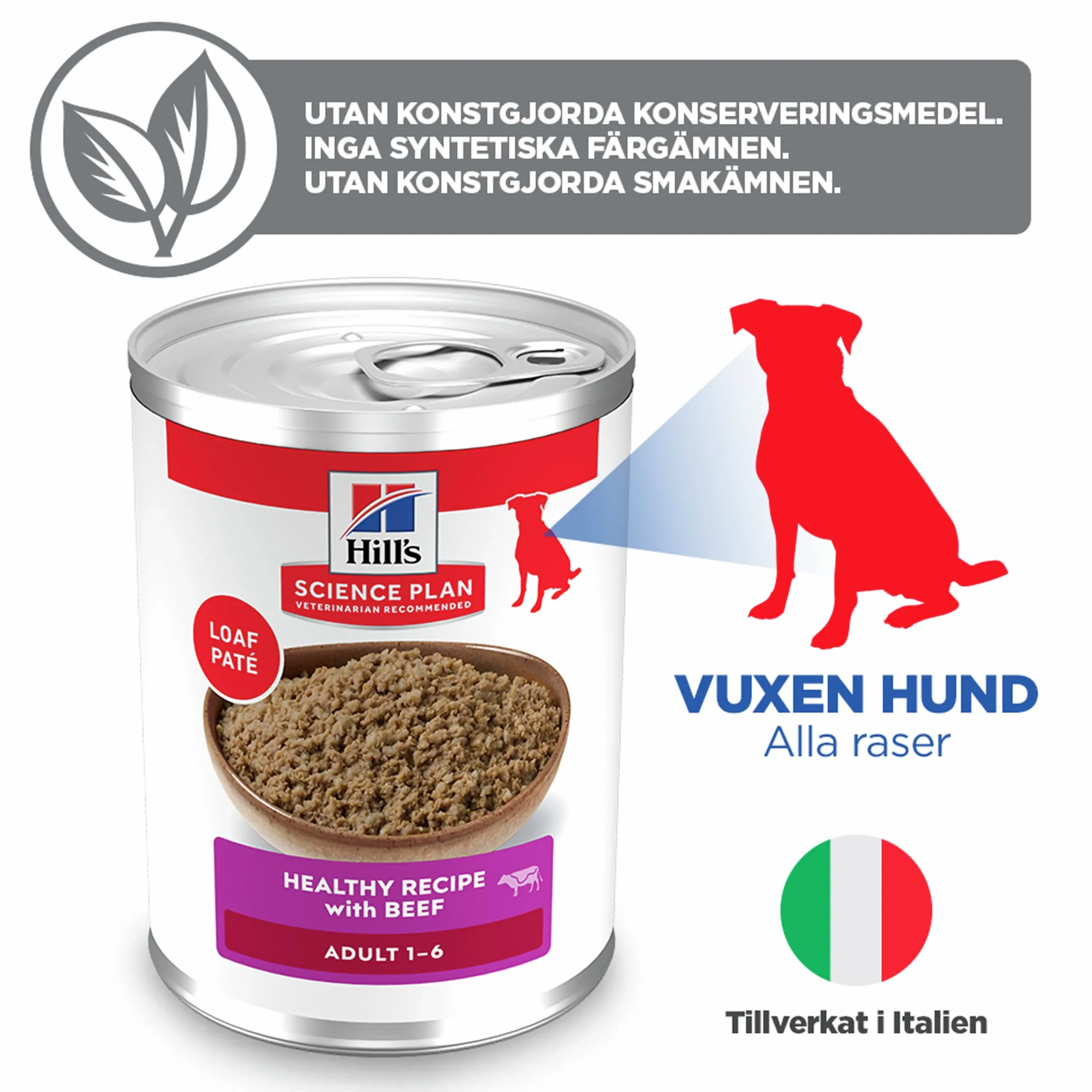Våtfoder Adult Beef 370g>Hills Science Plan Best