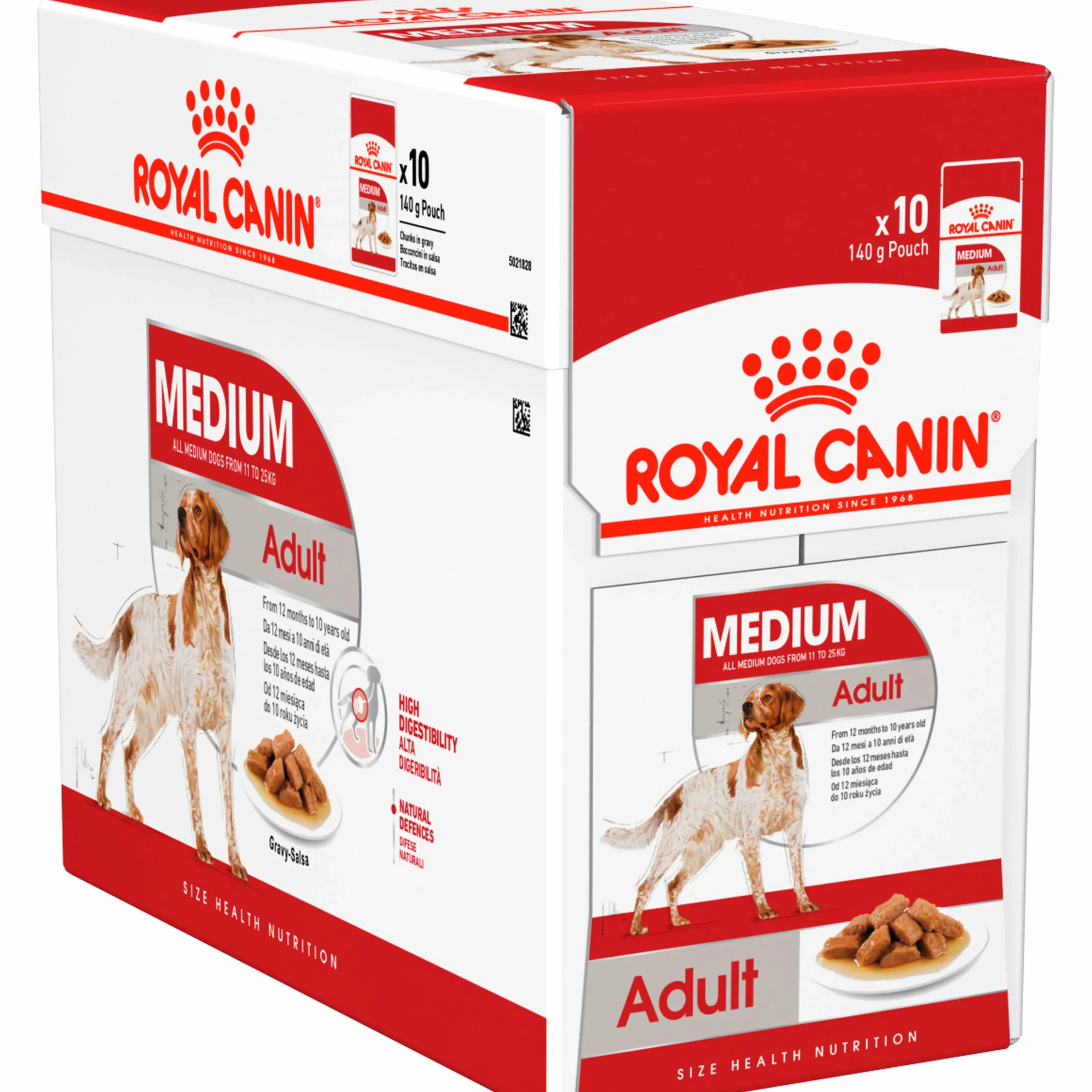 Våtfoder M Adult 10x140g>Royal Canin Best