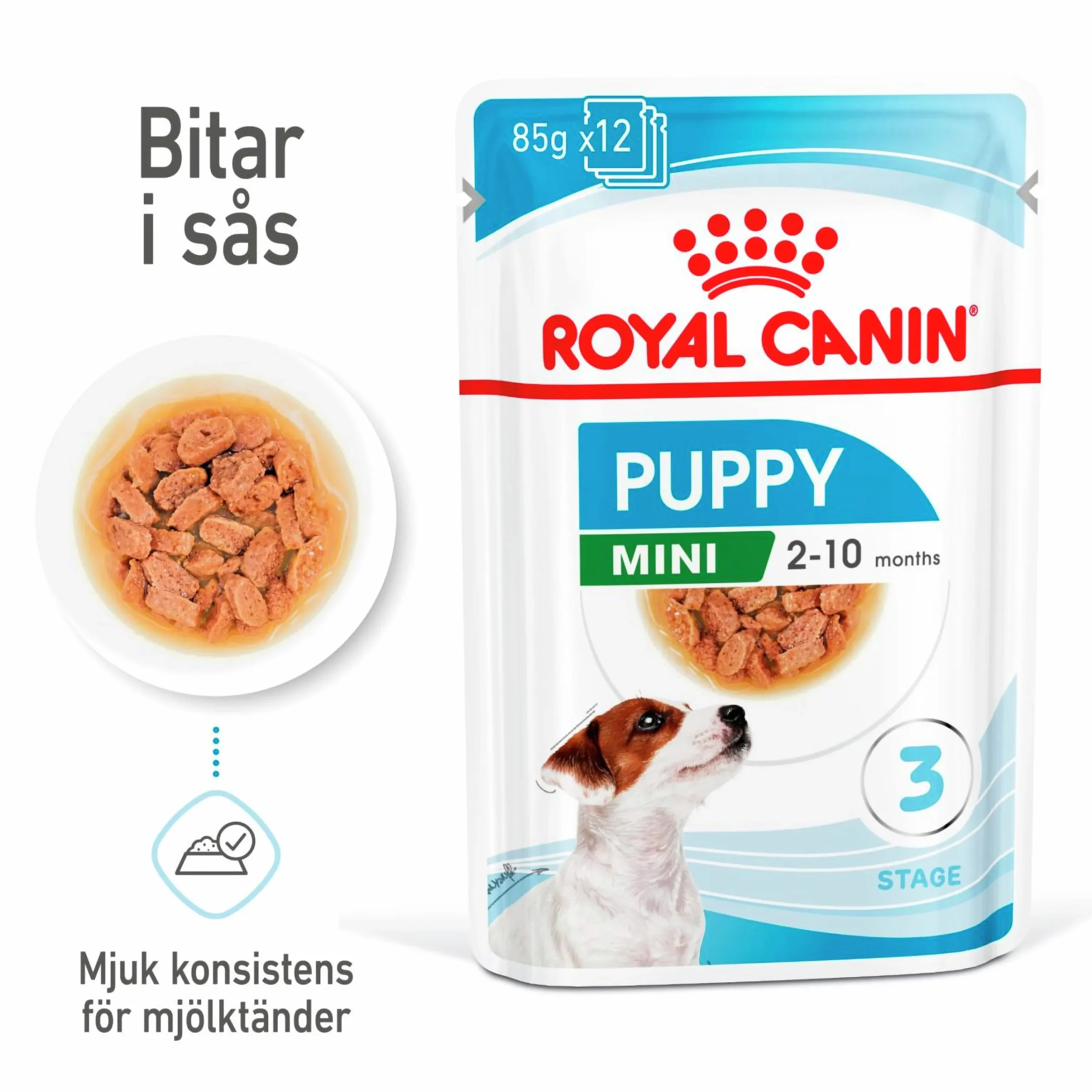 Våtfoder Mini Puppy 12x85g>Royal Canin