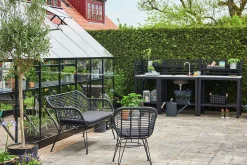 Växthus+Sockel Qube+ 816 Svart 13m2><noscript><img width=