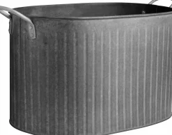 Zinkbalja 37x26x24cm>Granngården Discount